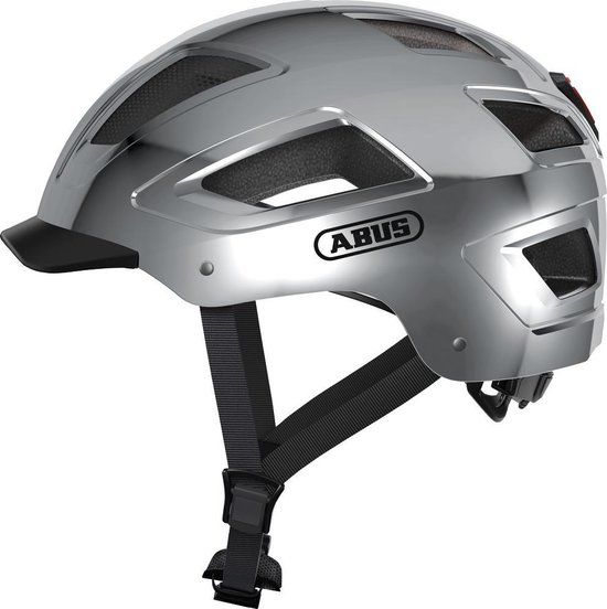 Abus Hyban 2.0 Helm chrome silver