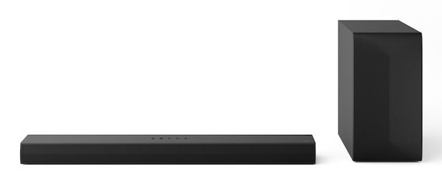 LG DS60 Soundbar - 320W - Wireless Subwoofer - Adaptive Sound Control