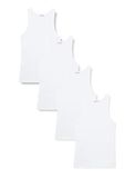 Eminence - Lot de 4 débardeurs pour homme - Côte fine 100% coton peigné - Sans couture côté - Label OEKO-TEX® Standard 100