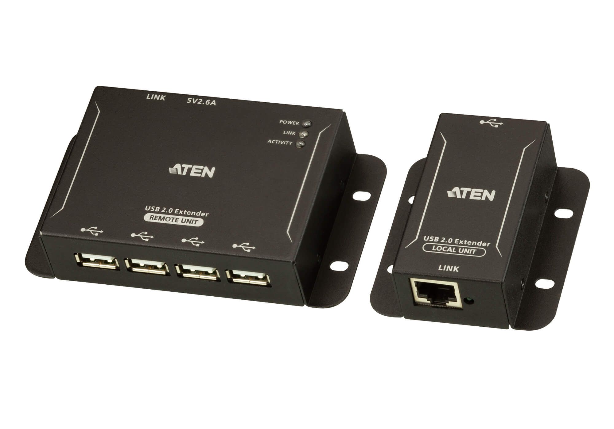 ATEN UCE3250 - Interfacekaart/-adapter - Zwart