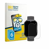 BROTECT - Screenprotector voor pmstuy Kids Smartwatch 1.83" - Folie Beschermfolie transparant 6 Stuks