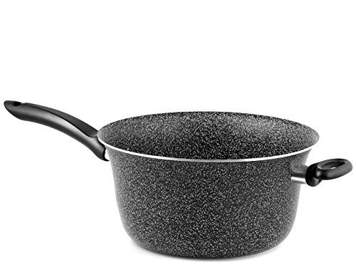 Home Paiolo Un Manico Antiaderente Stone Cm 26 Pentola da cucina