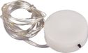 Rayher hobby materialen Micro lichtsnoer - 1x - 10 led lampjes - warm wit - 120 cm