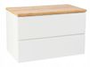 Deftrans Modus Serie - Badkamerkast - Wit - 80x50 cm - Hangend - Zonder Blad