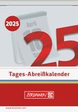 BRUNNEN Scheurkalender (2025), 1 pagina = 1 dag, 81 × 106 mm