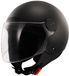 LS2 OF558 Sphere Lux II Solid Mat Zwart Jethelm - Helm