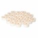 Merkloos / Sans marque Citrus Citronella Waxinelichtjes met geur - 27x stuks - 4 branduren - transparante cup
