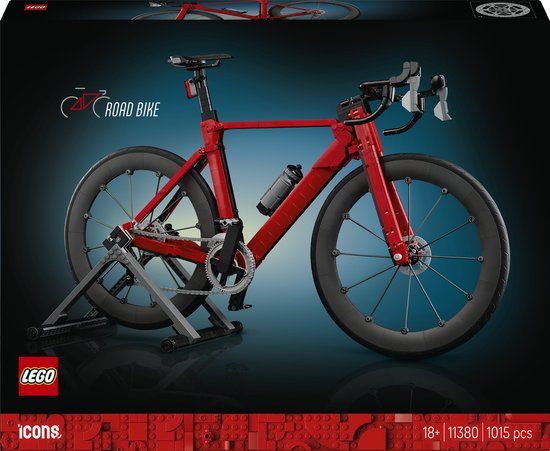 LEGO Icons Racefiets Voertuig Bouwpakket voor Volwassenen - 11380