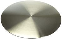 thermohauser Taartbord (roestvrij staal), rond, diameter 31,5 x 3,0 cm, met stevige ringvoet