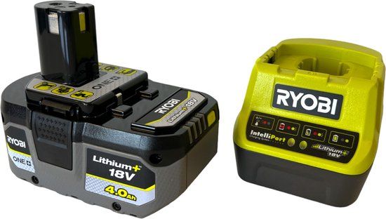 Energieset Ryobi RC18120-140X ONE+ 18V 4.0Ah Accu & Lader