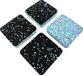 Sans marque Tapis antivibratoire pour lave-linge et sèche-linge - Tapis antidérapant insonorisant - Tapis en caoutchouc amortisseurs de vibrations - Amortisseurs de vibrations pour lave-linge – Épais – Pieds pour lave-linge et sèche-linge – Amortisseur de lave-linge – Anti-vibrations - vibrations - dosettes amortisseuses - Antidérapant