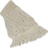Dweilmop katoenen mop met band - voor mopklem - nat en droog gebruik - geschikt voor type G