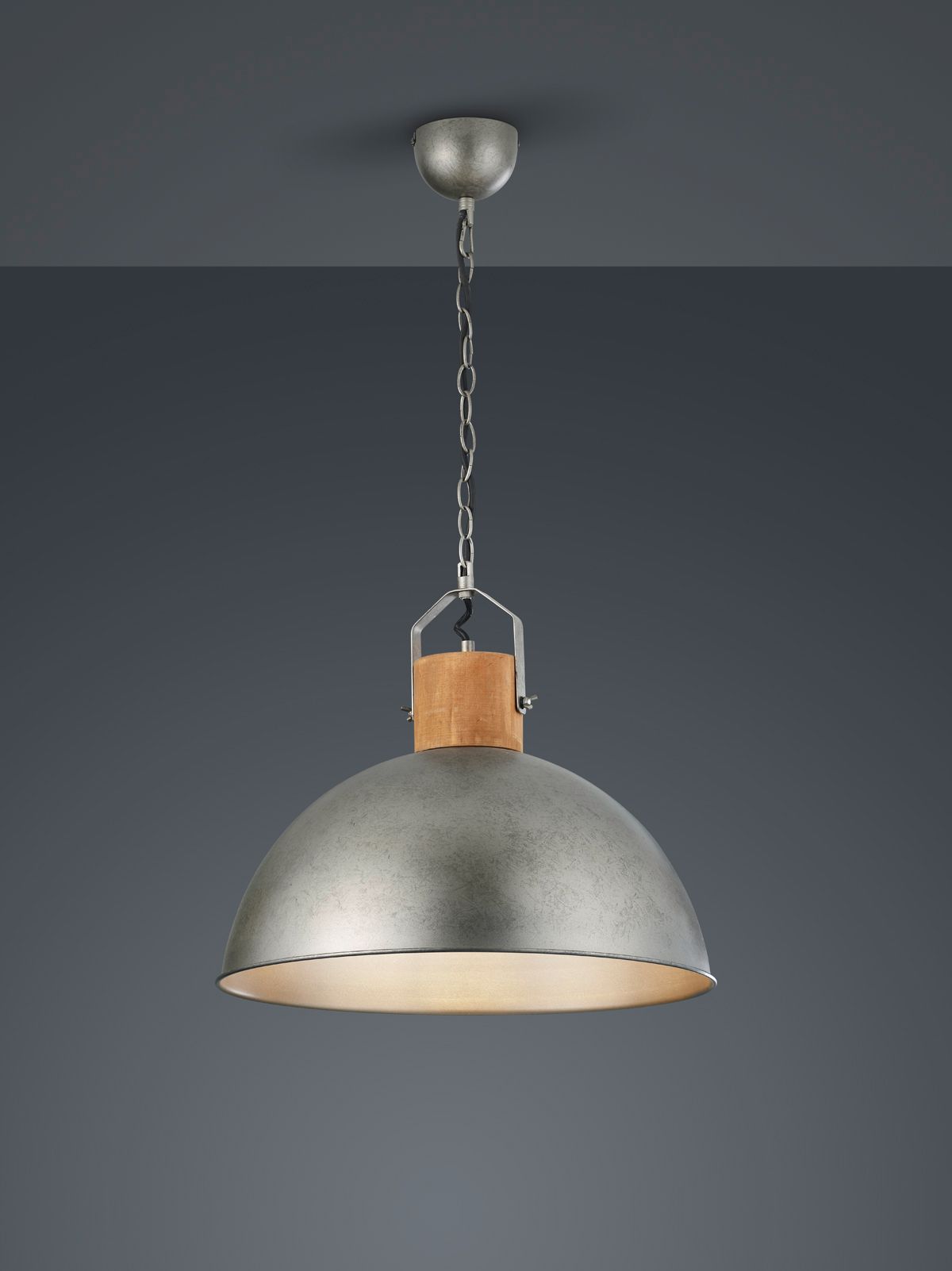 Trio Delhi Hanglamp - Zilver - Metaal - E27 - 2019
