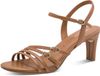 Tamaris - Femme - Sandale à talon - Marron - Taille 40