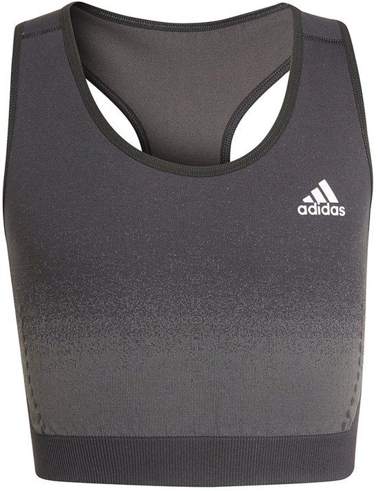 Adidas Aeroknit Mouwloos T-shirt Grijs