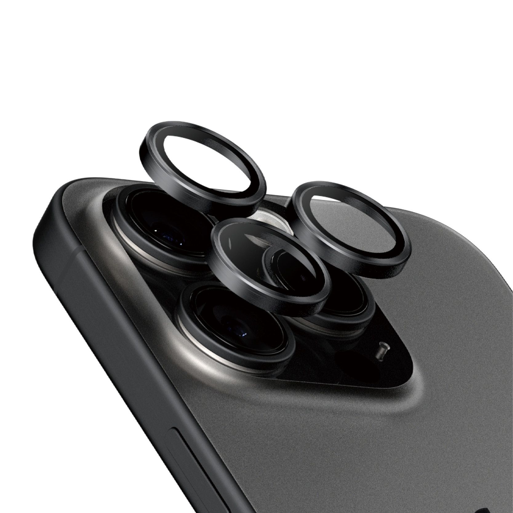 PanzerGlass 1203 Screen- & Rugbeschermer voor mobiele telefoons - Transparant - Gehard glas - Krasbestendig, Schokbestendig - Geschikt voor Apple iPhone 15 Pro / 15 Pro Max