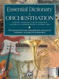 Tom Bol Essential Dictionary Of Orchestration