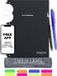 Dreiklang be smart 4270001452108 Opnieuwbeschrijfbaar notitieboek met planner Gelinieerd, Dotted (punten) Zwart Aantal