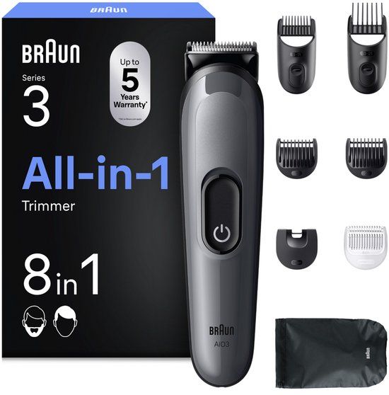 Braun All-in-One Style Kit Series 3 AIO3540 - Baardtrimmer en Tondeuse