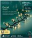 Lumineo kerstverlichting LED twinkel 1584 lampjes 25M champagnekleurig
