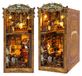 Merkloos DIY Miniatuurpoppenhuis Book Nook Set