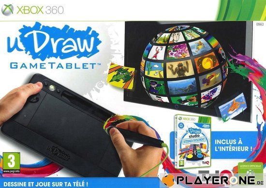 THQ Entertainment uDraw Game Tablet + uDraw Studio : Instant Artist : Xbox 360 , FR