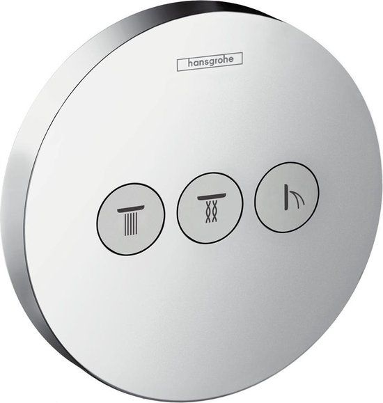 Hansgrohe ShowerSelect S afbouwdeel voor inbouwkraan met 3 stopkranen chroom