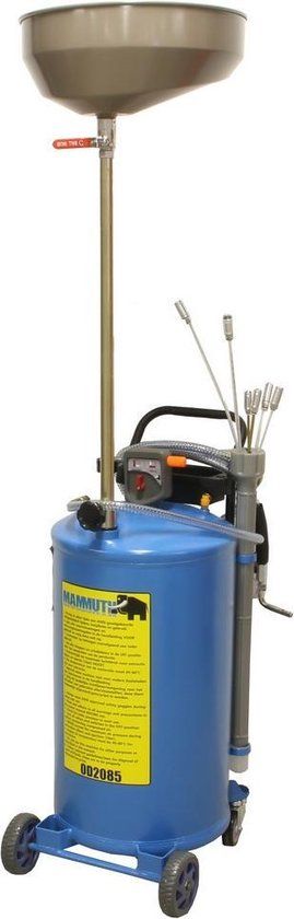 mammuth Bol Olie opvangunit 65L Blauw
