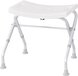 Ridder Sam badkamerkruk verstelbaar wit - 150 kg - Douchekruk