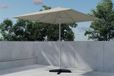 Hioshop Leeds parasol beige vierkant 293x293cm polyester