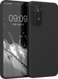 kwmobile telefoonhoesje geschikt voor Xiaomi Redmi Note 11 Pro / 11 Pro (5G) / 12 Pro (4G) - Hoesje voor smartphone - Back cover in mat zwart