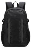 Aoking Sac à dos Zwart avec fermeture éclair Polyester 34x17x48 cm Black B UNICA