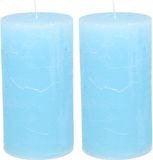 Atmosphera Stompkaars - 2x - licht blauw - 7 x 13 cm