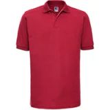Russell Chemise polo homme polycoton résistant 'Russell' gris convoyeur - 5XL