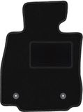WLG-CARLUX Mazda Bestuurdersmat zwart voor: Mazda 2 III hatchback (2015-)