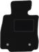 WLG-CARLUX Mazda Bestuurdersmat zwart voor: Mazda 2 III hatchback (2015-)