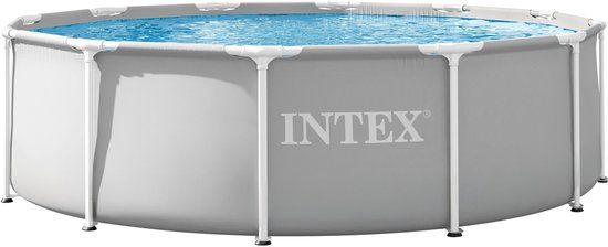 Intex Prism Frame Opzetzwembad Set - Ø 366 x 99 cm met filterpomp