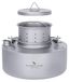 Elzusha - Ultralichte Titanium bouilloire 700ml avec filtre pour camping