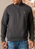 Lyle & Scott Loopback Quarter Zip Sweat Heren - Donkergrijs - Maat M