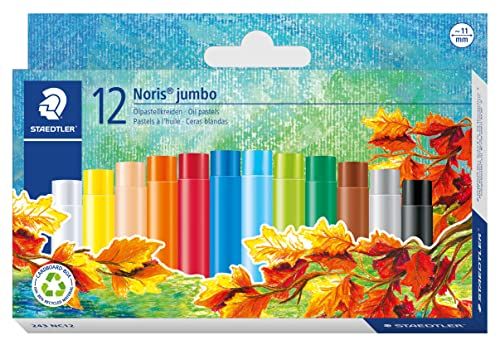 Staedtler Noris Club Jumbo Olie Pastel - 12 stuks