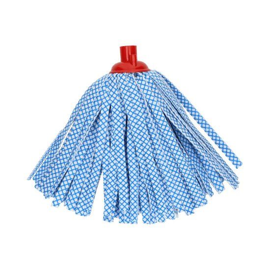 Sorbo Vloermop Viscose - Wit/Blauw