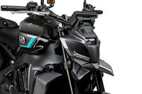 Puig 22079J Naked Front Downforce Winglets voor grotere stabiliteit en aerodynamica, matzwart