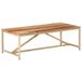 Maison Exclusive - Table basse, 120x60x40 cm, bois massif