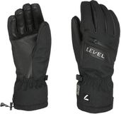 Level Skihandschoenen Switchback Heren Zwart Leer Maat L Waterdicht