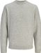 JACK&JONES JREBSONAR CREW NECK Garçon Pull en maille - Gris clair chiné - Taille S