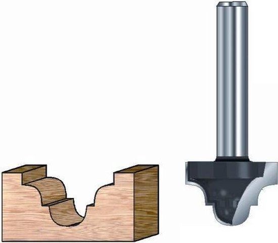 ENT Sierprofielfrees HM R4 kolf 12mm - 7912922