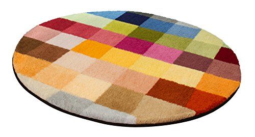 KLEINE WOLKE Cubetto Badmat - 90 cm - Meerkleurig - 4007512151301