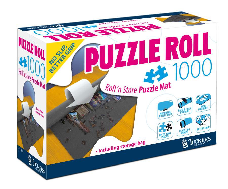 Tucker's Fun Factory Puzzle Roll 1000 - Zwart - 8719324373814