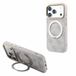 Guess hoesje - Geschikt voor iPhone 17 Pro Max en iPhone 18 Pro Max - Geschikt voor MagSafe - Ringstandaard - Roze