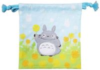 heo GmbH My Neighbor Totoro Sac de rangement pour linge Totoro avec fleurs 20 x 19 cm